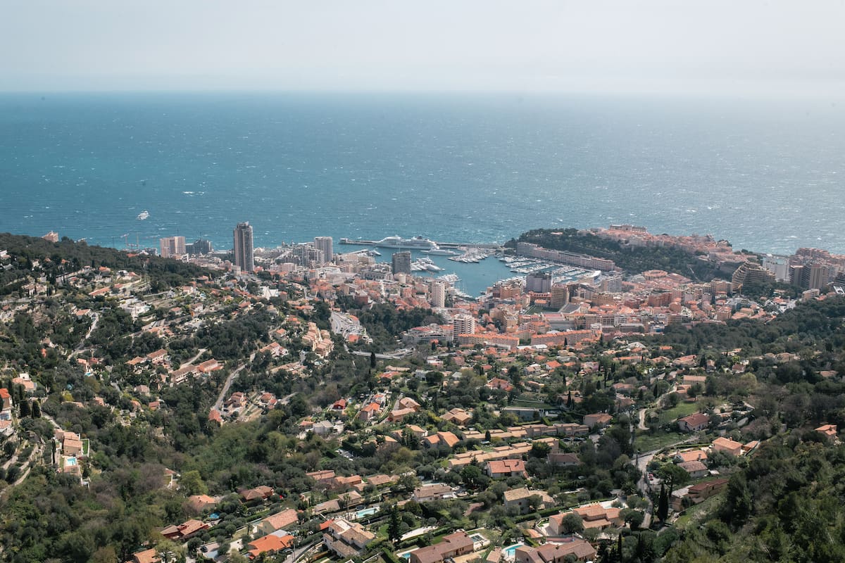 Una vista de Mónaco
