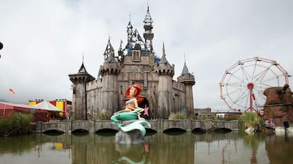 Una vista de Dismaland