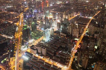 Una vista de Shanghai