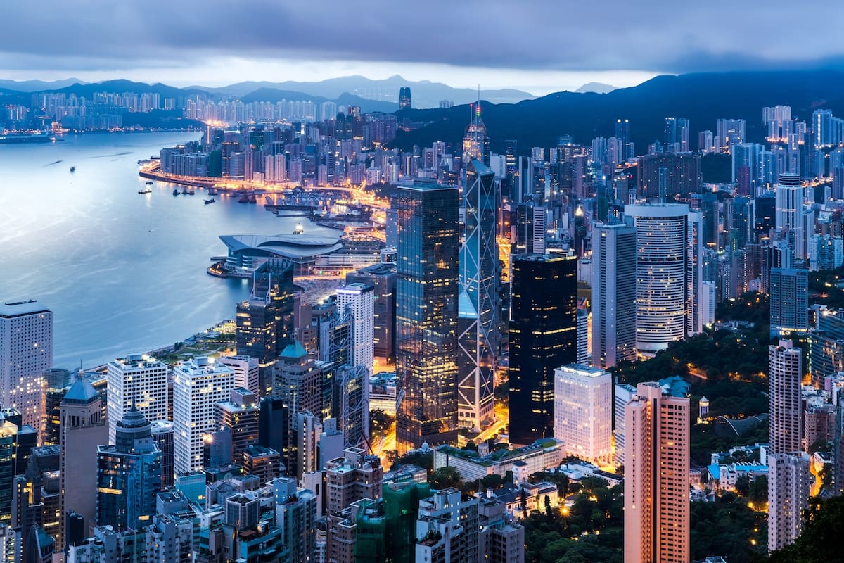 Una vista de Hong Kong, que por la densidad habitacional es una de las mayores concentraciones de cemento del planeta