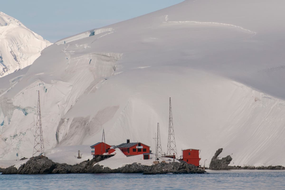 Una vista de la Base Esperanza, que contará a partir de este verano con un generador abastecido por hidrógeno