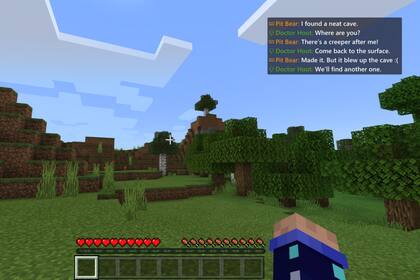 Una vista de la función de transcripción automática disponible como función beta en Xbox