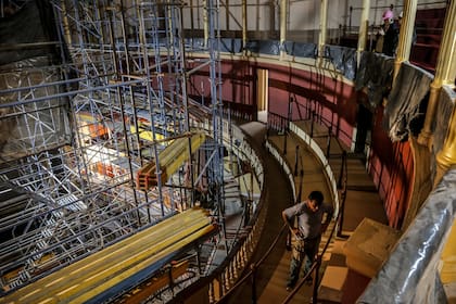 Una vista de la sala principal del teatro