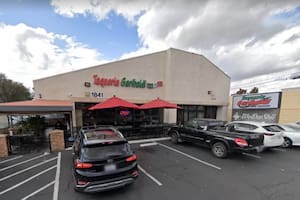 Una vista de la Taquería Garibaldi en Sacramento, California