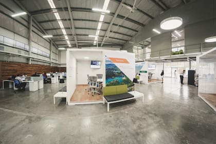 Una vista de las oficinas de Veritran en Pereira