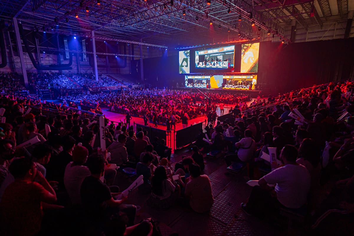 Una vista de lo que fue Gamergy 2022
