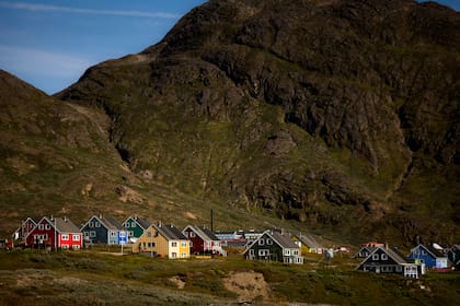 Una vista de Narsaq, Groenlandia (Carsten Snejbjerg/The New York Times)