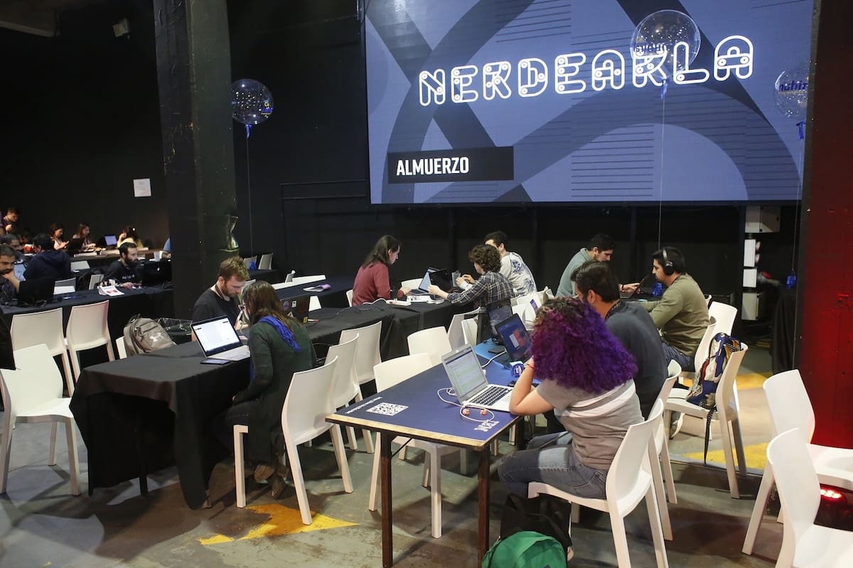Una vista de Nerdear.la 2019, un encuentro para profesionales y entusiastas de la tecnología que este año tendrá una cita que se realizará de forma online