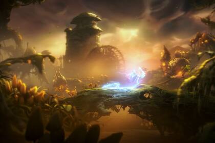 Una vista de Ori and the Will of the Wisps