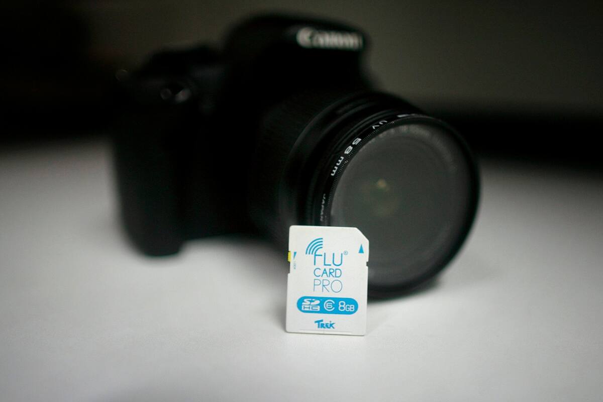 Una vista de una tarjeta SD de 8 GB con Wi-Fi. La próxima generación, conocida como SD Express, serán más rápidas y tendrán una capacidad de hasta 128 TB