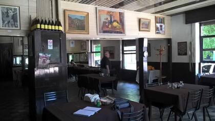 Una vista del salón