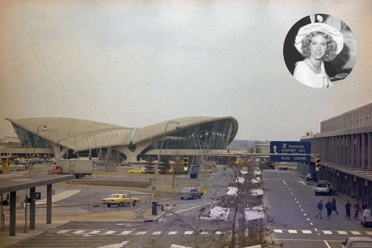 Una vista del Aeropuerto internacional John F. Kennedy de Nueva York en 1971, año en que Linda conoció a George