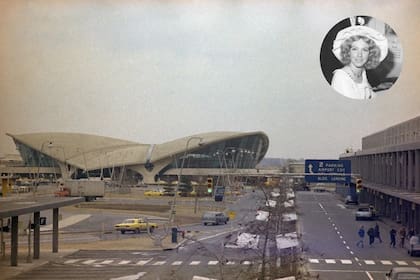 Una vista del Aeropuerto internacional John F. Kennedy de Nueva York en 1971, año en que Linda conoció a George