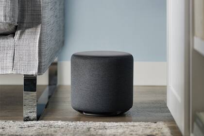 Una vista del Amazon Echo Sub, el subwoofer presentado por la compañía liderada por Jeff Bezos