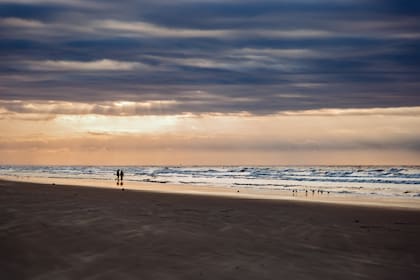 Una vista del Atlántico en Kiawah Island, Carolina del Sur.