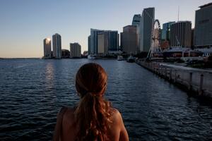 Una vista del centro de Miami