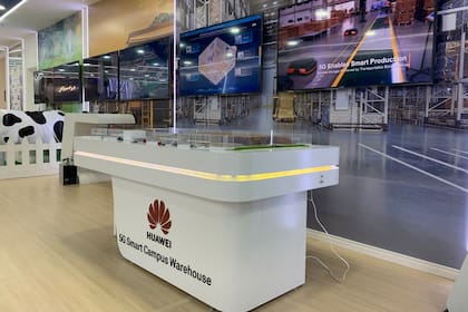 Una vista del centro de innovación 5G que Huawei acaba de inaugurar en San Pablo, Brasil, el primero en su tipo en la región