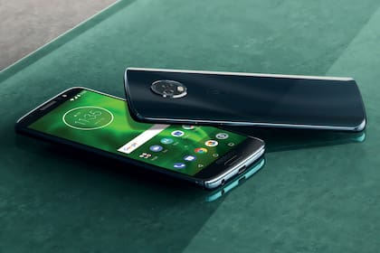 Una vista del Motorola Moto G6, un modelo que estará acompañado por dos versiones adicionales, Plus y Play
