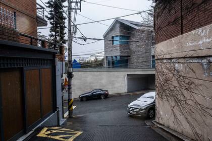 Una vista del rico distrito de Seongbuk en Seúl, Corea del Sur