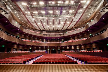 Una vista del Teatro del Bicentenario