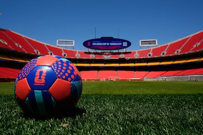 Una vista general del Estadio Arrowhead, renombrado el Estadio de Kansas City; aquí debutará la selección argentina