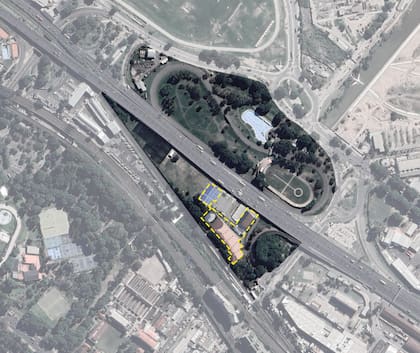 Una vista panorámica del espacio que ocupará el Centro Nacional