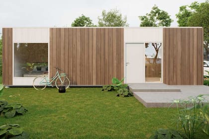 Una vivienda modular de 30 m²