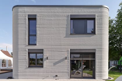 Una vivienda puede tener sus paredes terminadas en cuestión de días