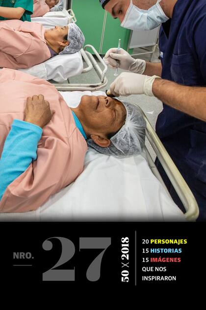 Unas 450 personas de diferentes localidades de Salta fueron operadas de cataratas durante cuatro dias por un equipo de 50 profesionales