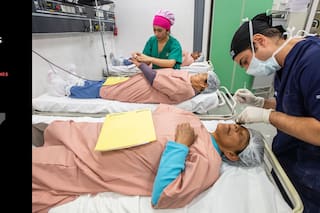 Misión ceguera, cumplida: en un fin de semana 450 personas volvieron a ver