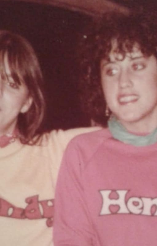 Unas vendedoras en el local de la calle Rodríguez Peña, en los 80