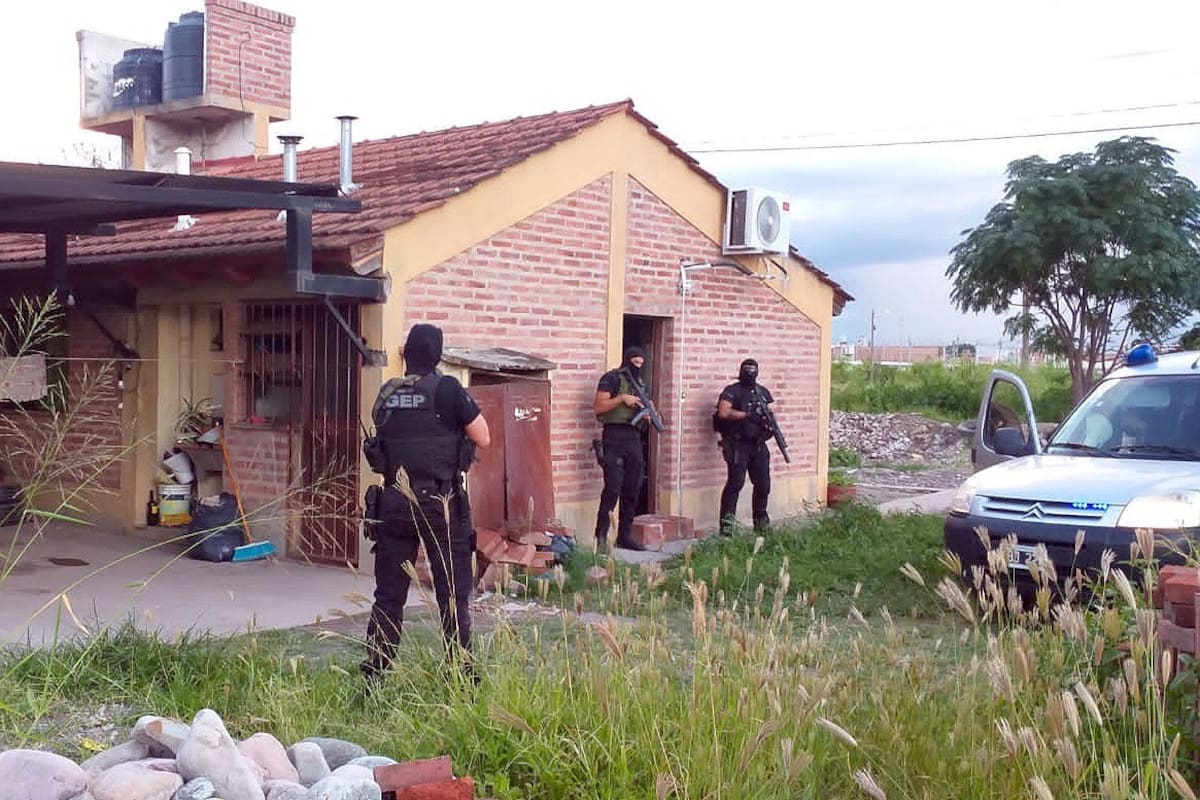 Unidades especiales de la PSA realizaron un operativo antidrogas en Jujuy