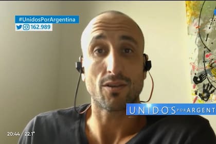 Unidos por Argentina. Manu Ginobili