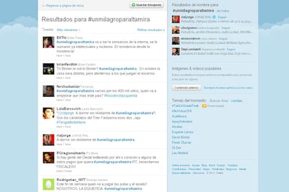 #unmilagroparaAltamira impactó de lleno en Twitter