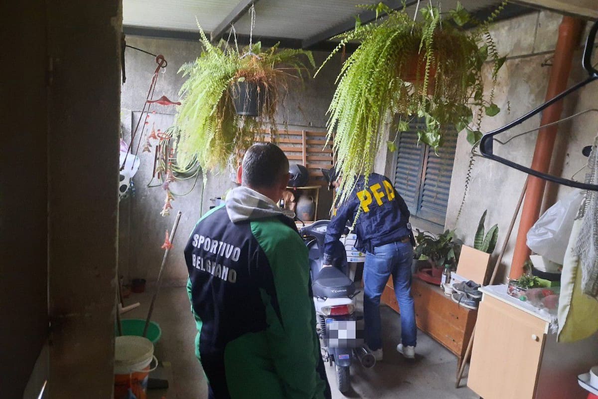 Uno de los 27 allanamientos en Córdoba y Santa Fe