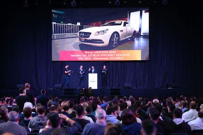 Uno de los 40 vehículos que fueron subastados en Santa Fe