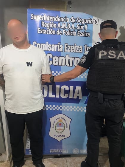Uno de los detenidos
