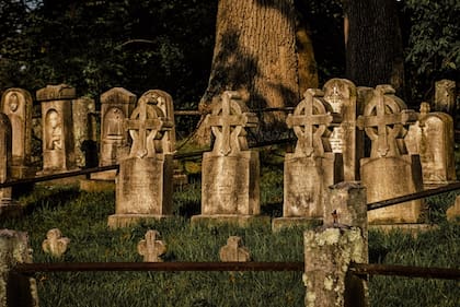 Uno de los atractivos en Sleepy Hollow es el cementerio