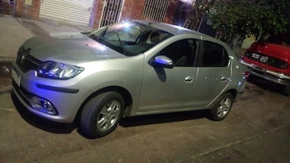 Uno de los autos asaltados por los jóvenes detenidos