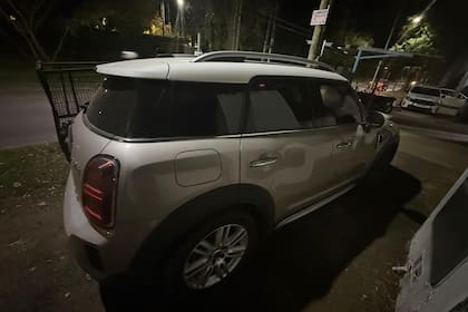 Uno de los autos secuestrados en los allanamientos