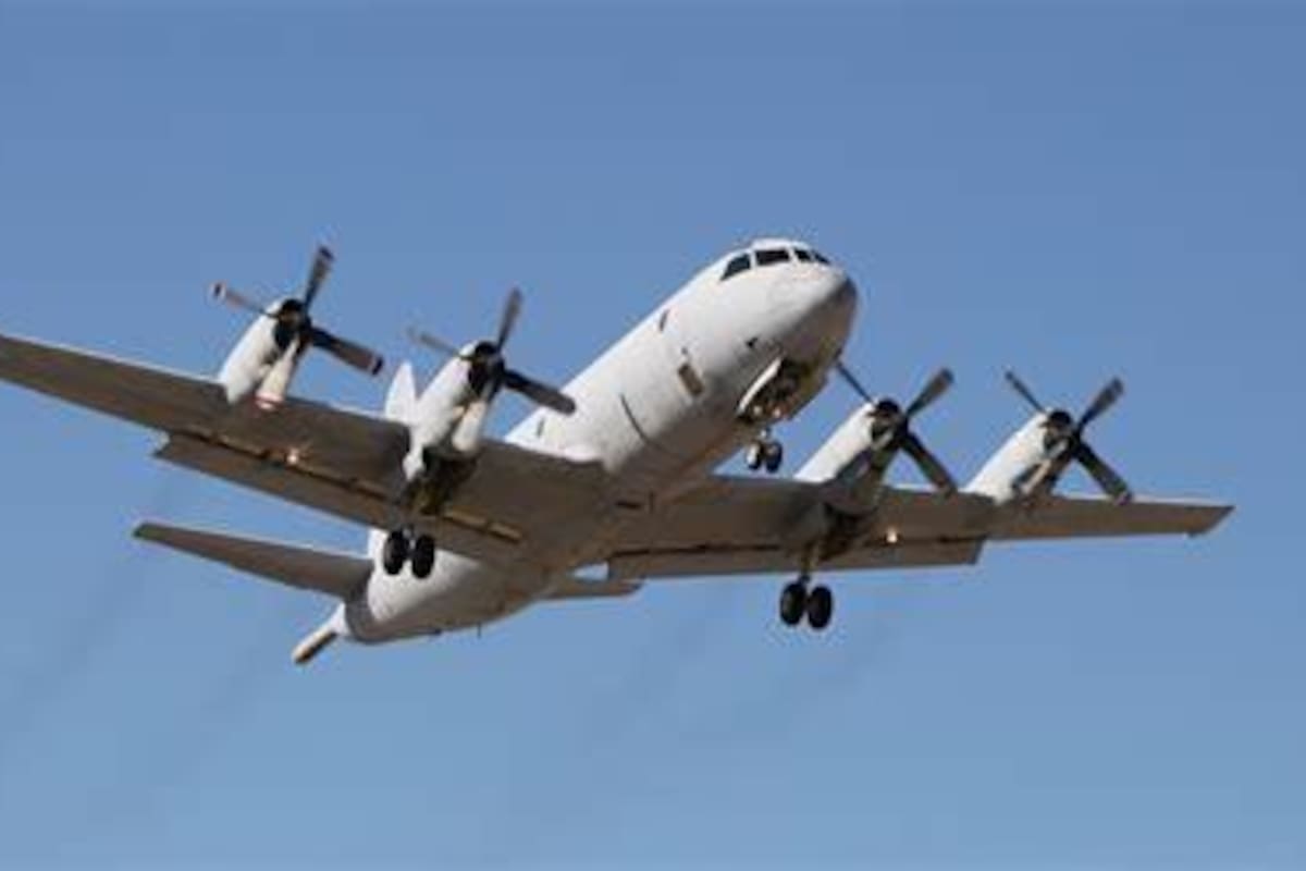 Uno de los aviones P3 Orion comprados a Noruega