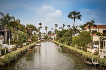Uno de los canales de Venice hoy.