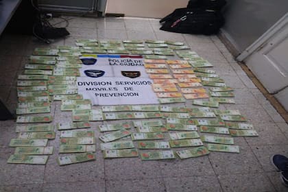 Uno de los cargamentos de dinero fue descubierto este mes en el barrio porteño de Balvanera