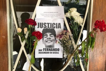 Uno de los carteles que piden justicia por Fernando