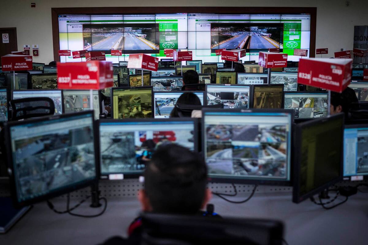 Uno de los centros que monitorean la seguridad en las calles de Ecuador