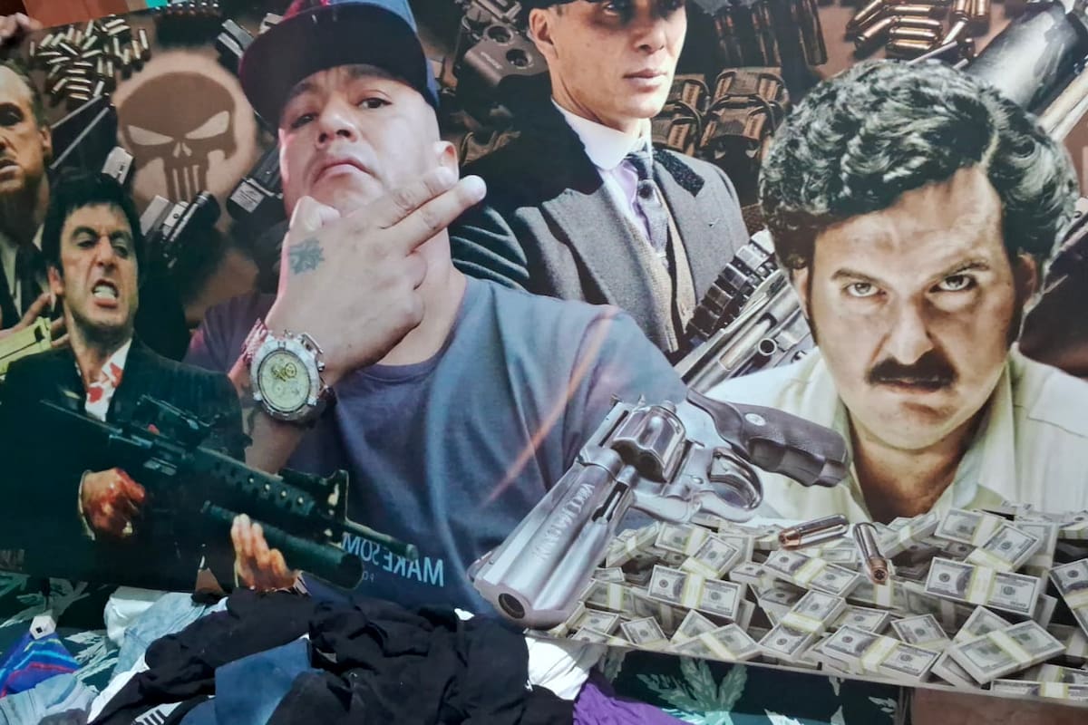 Uno de los cuadros secuestrados en la casa de uno de los supuestos captores