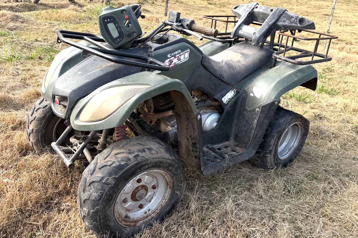 Uno de los cuatriciclos que salen a venta