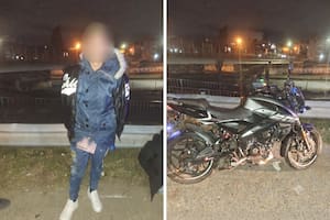 Eludieron un control policial y fueron detenidos luego de chocar un patrullero en la General Paz