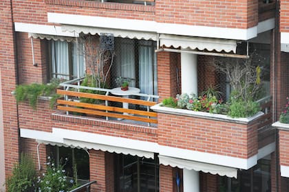 Uno de los departamentos del edificio donde vive Adorni