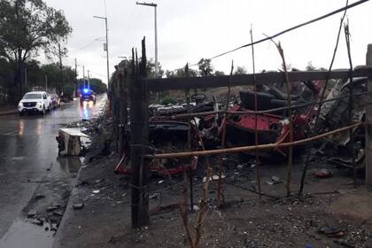 Uno de los desarmaderos estaba en Villa la Tela, ciudad de Córdoba.